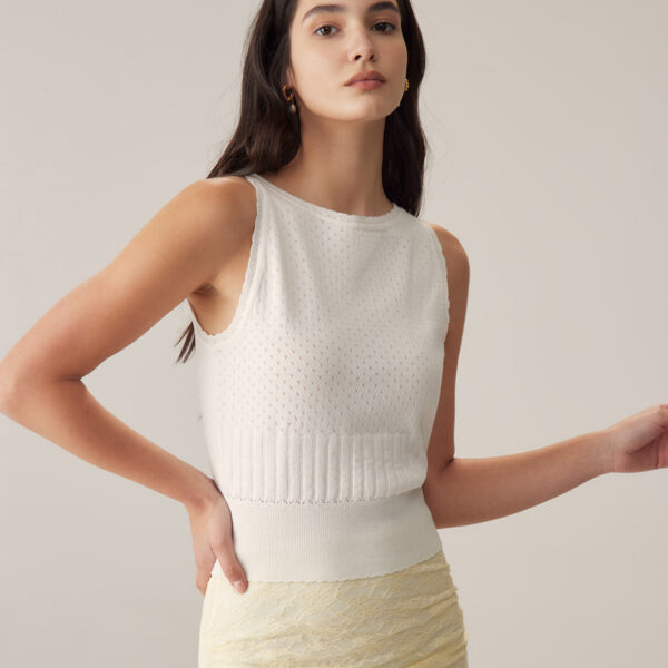 Fabric:This Slim Tank is made of Viscose and Nylon. Viscose (aka rayon) is a man-made cellulosic fiber made from wood pulp. It's soft