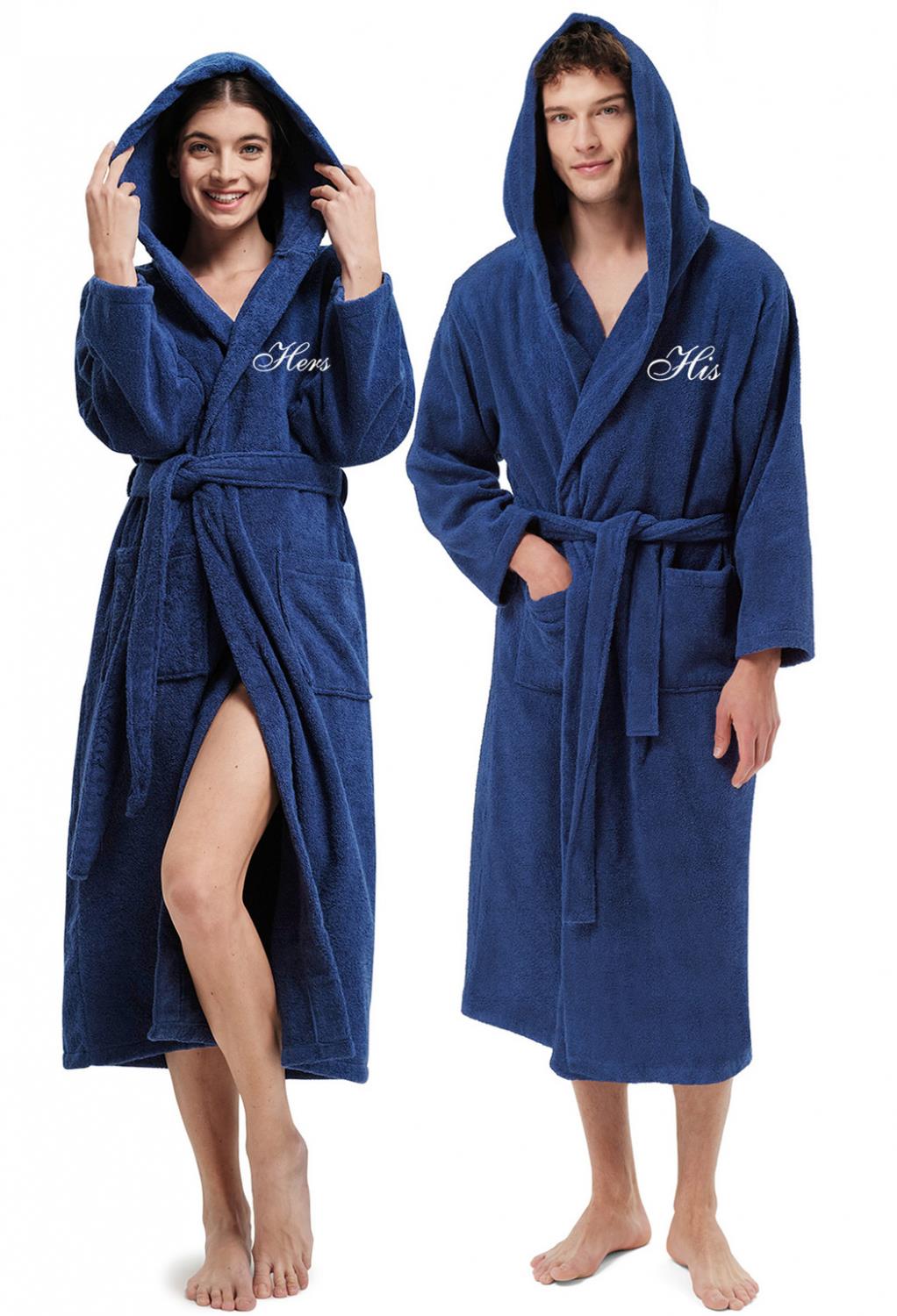 cozy robes feature a convenient hood for added warmth and comfort